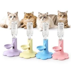 Adjustable Elevated Gravity Pet Water Dispenser