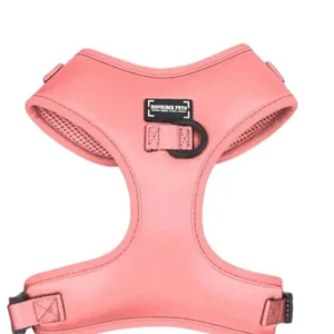 Adjustable Silk Dog Harness, Coral
