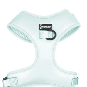 Adjustable Silk Dog Harness, Ice Blue