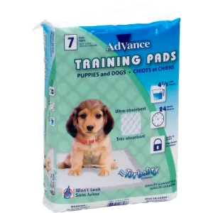 Advance Dog Training Pads with Turbo Dry Technology - 7 pack