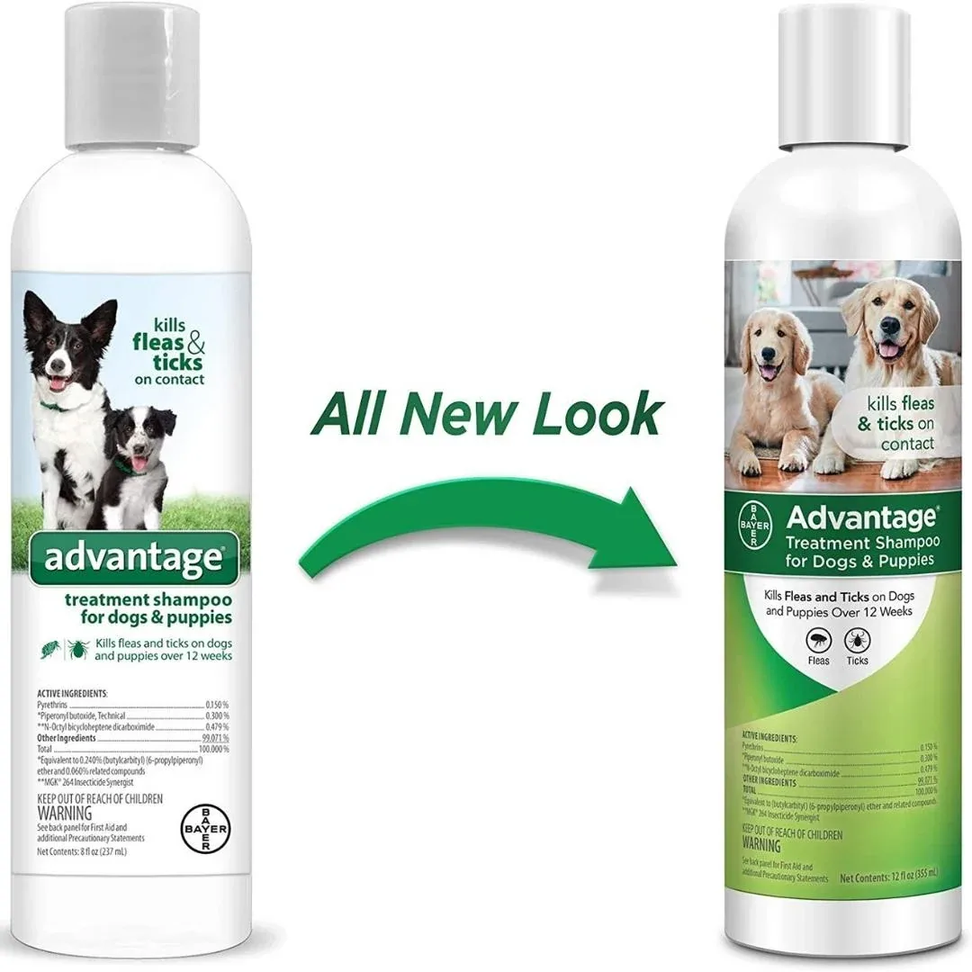 Advantage Dog Treatment Pet Shampoo, 8 oz - Image 2