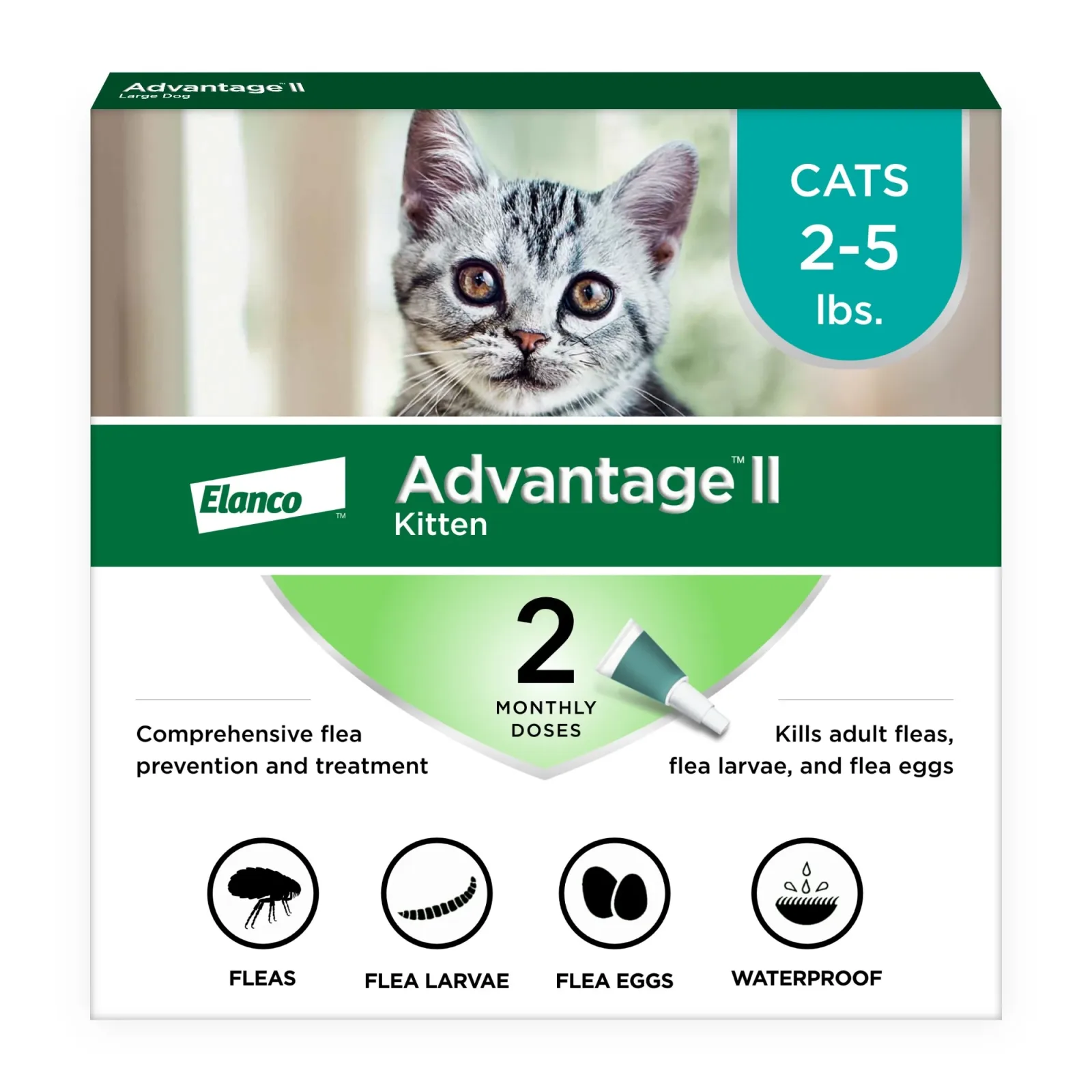 Advantage II Kitten 2-Pack