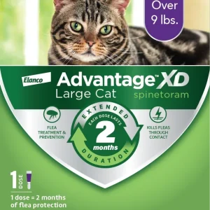 Advantage XD Topical Flea Protection for Large Cats, 1 Pk