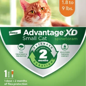 Advantage XD Topical Flea Protection for Small Cats, 1 Pk