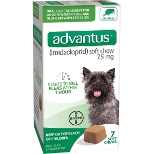 Advantus Dog 4-22lb Soft Chew 7 Count