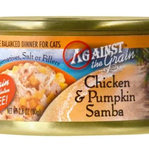 Against the Grain Chicken & Pumpkin Samba Dinner Wet Cat Food 2.8oz