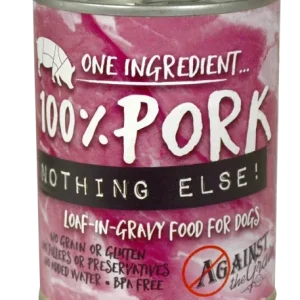 Against the Grain Nothing Else Grain Free One Ingredient 100% Pork Canned Dog Food