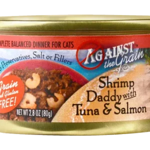 Against the Grain Shrimp Daddy with Tuna and Salmon Canned Cat Food