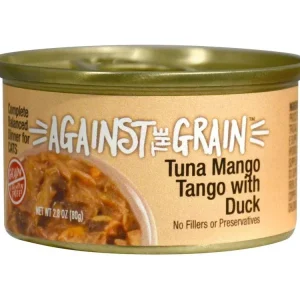 Against the Grain Tuna Mango Tango With Duck Dinner Wet Cat Food 2.8oz