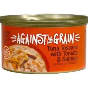 Against the Grain Tuna Toscano With Salmon & Tomato Dinner Wet Cat Food 2.8oz
