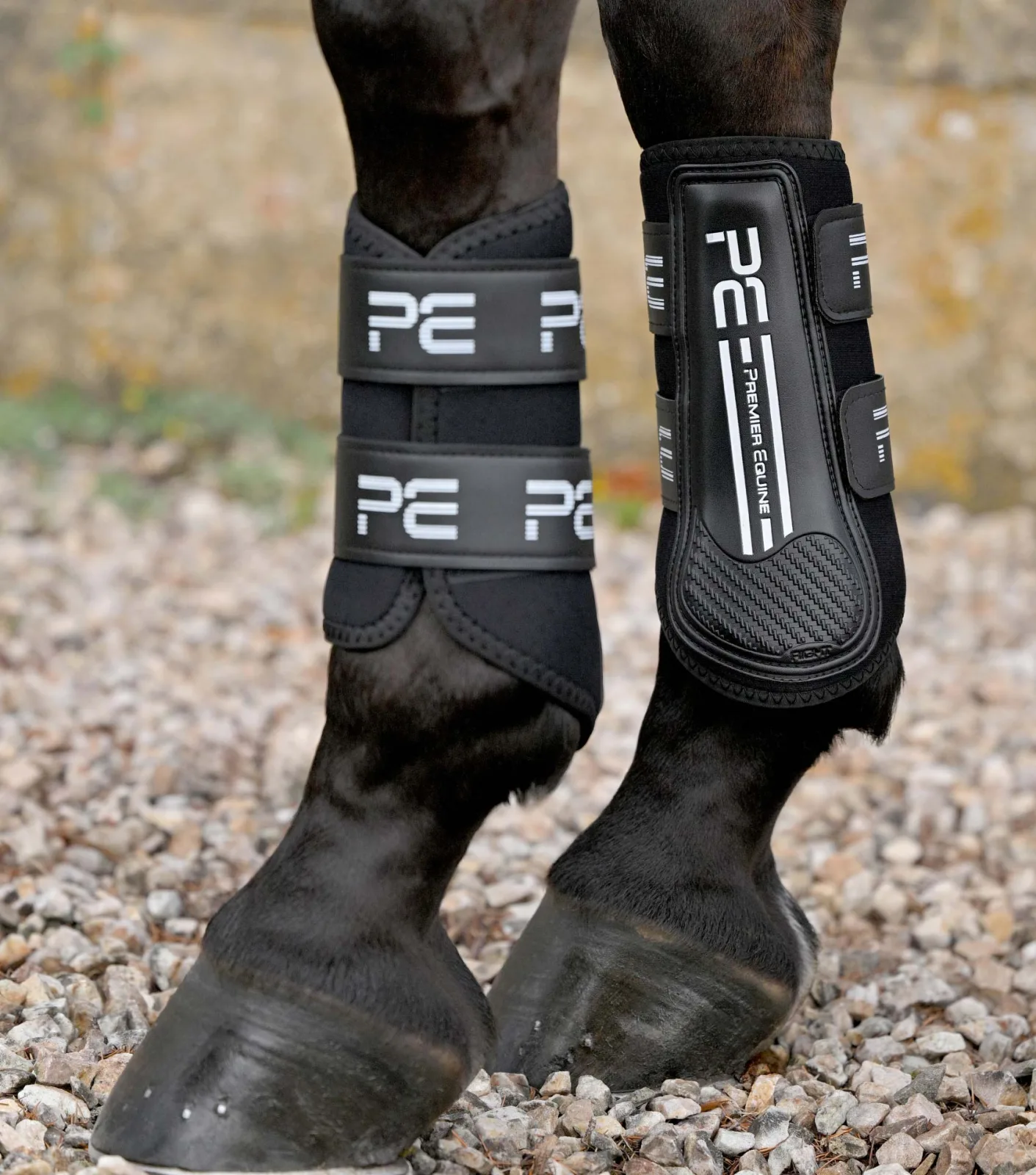 Air Velox Single Locking Brushing Boots Black