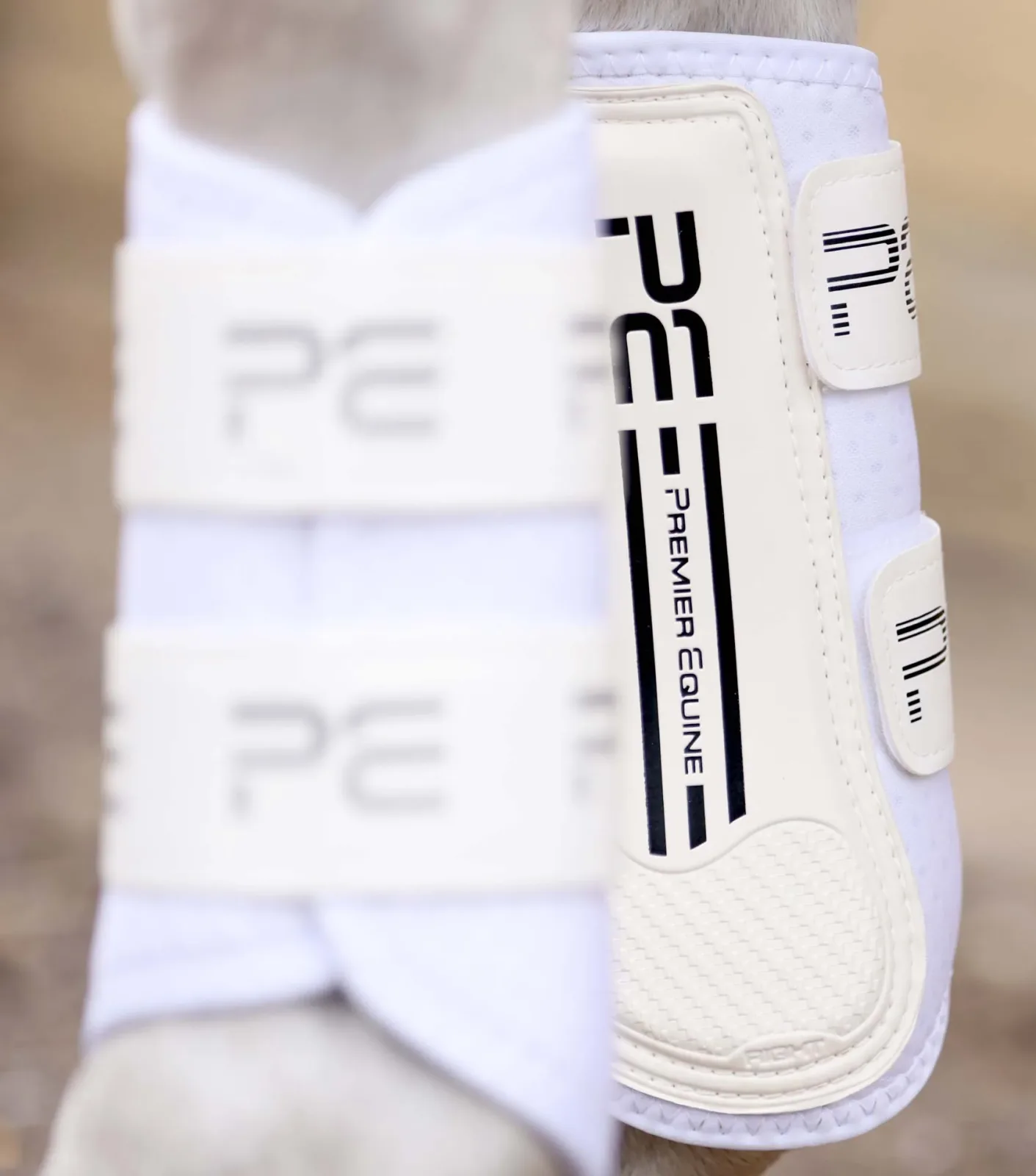 Air Velox Single Locking Brushing Boots White - Image 2