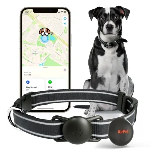 AirPet Locator Tag with Collar Holder