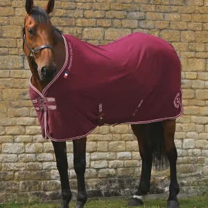 Airtech Horse Cooler Rug Burgundy