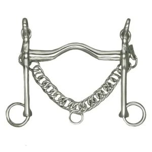 Albacon German Silver Wide Port Weymouth Bit