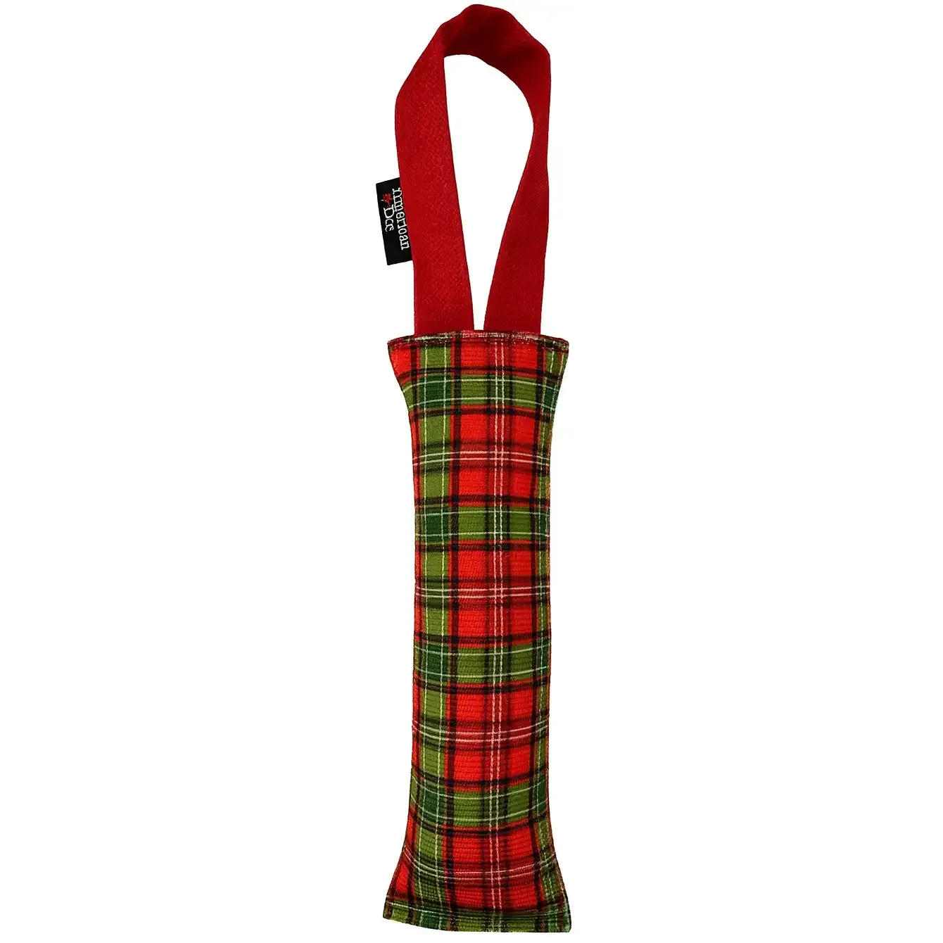 American Dog Plaid Firehose Tug