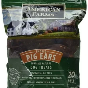 American Farms Smoked Pig Ear 38.4Z Bagged {L-1}481019
