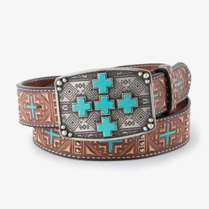 Angel Ranch Turquoise Cross Belt
