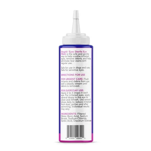 Angels' Eyes Sterile Eye Wash 4oz - Image 2
