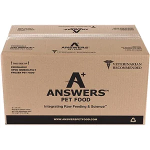 Answers Dog Frozen Details Patties Pork 20lb Bulk