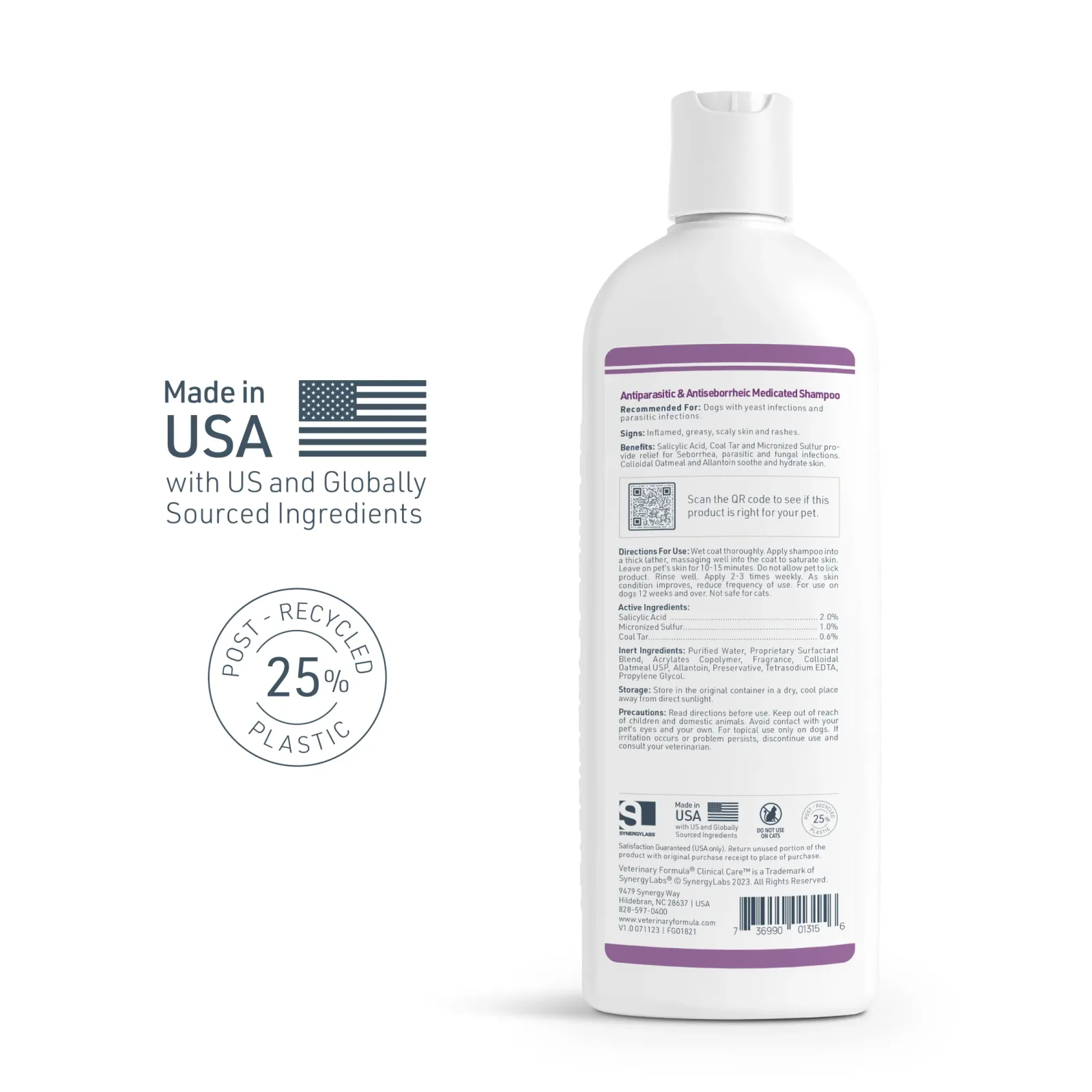 Antiparasitic & Antiseborrheic Medicated Shampoo - Image 2