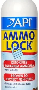 API Ammo Lock Ammonia Detoxifier for Aquariums 8 oz (Treats 474 Gallons)