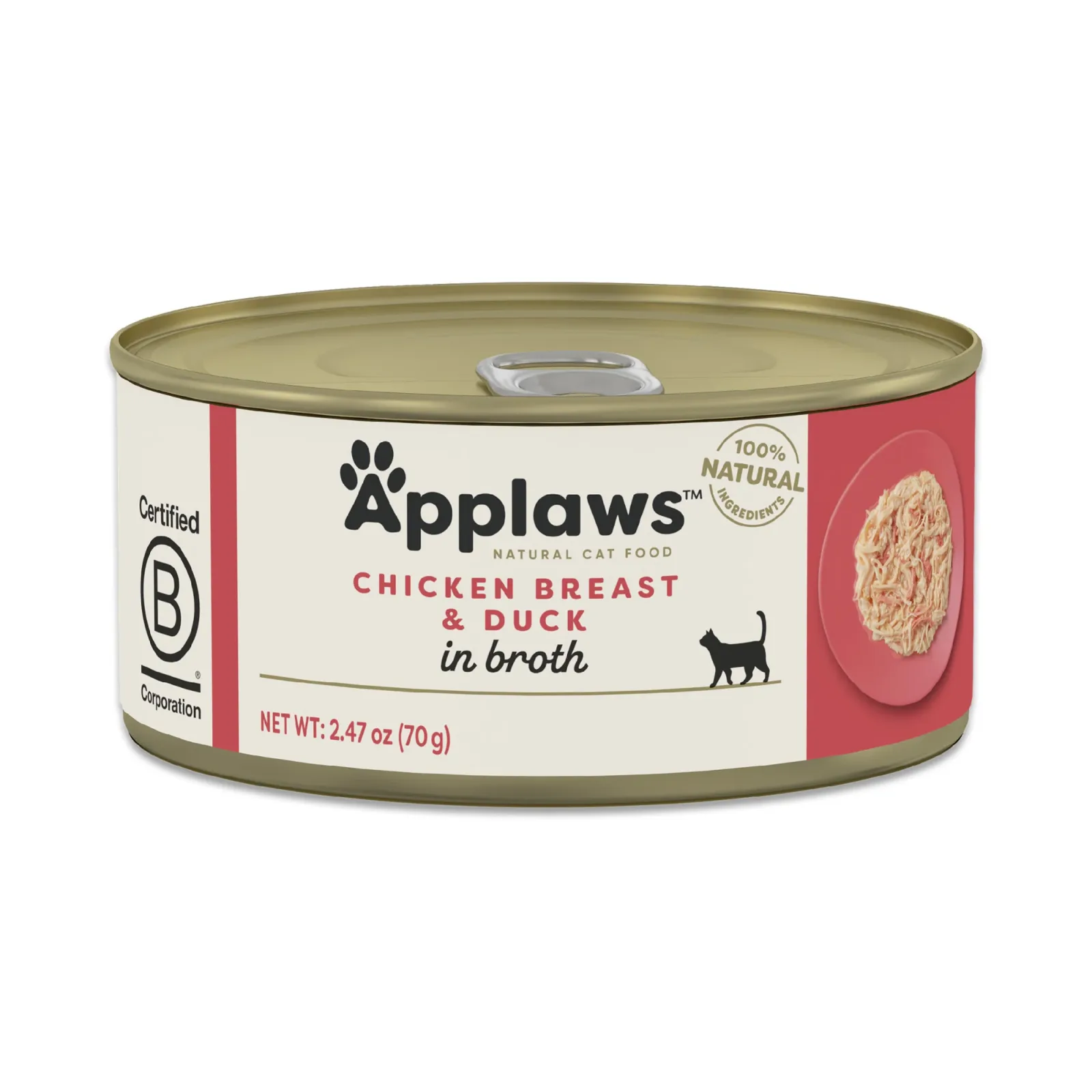 Applaws Cat Can 2.47oz Chicken with Duck