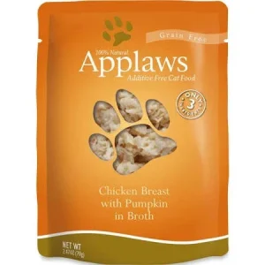 Applaws Cat Chicken Pumpkin Pouch 2.47oz {L+x} C=12