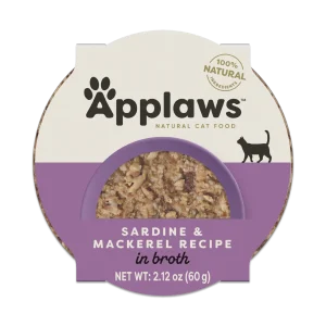 Applaws Cat Pot 2.12oz Sardine with Mackerel