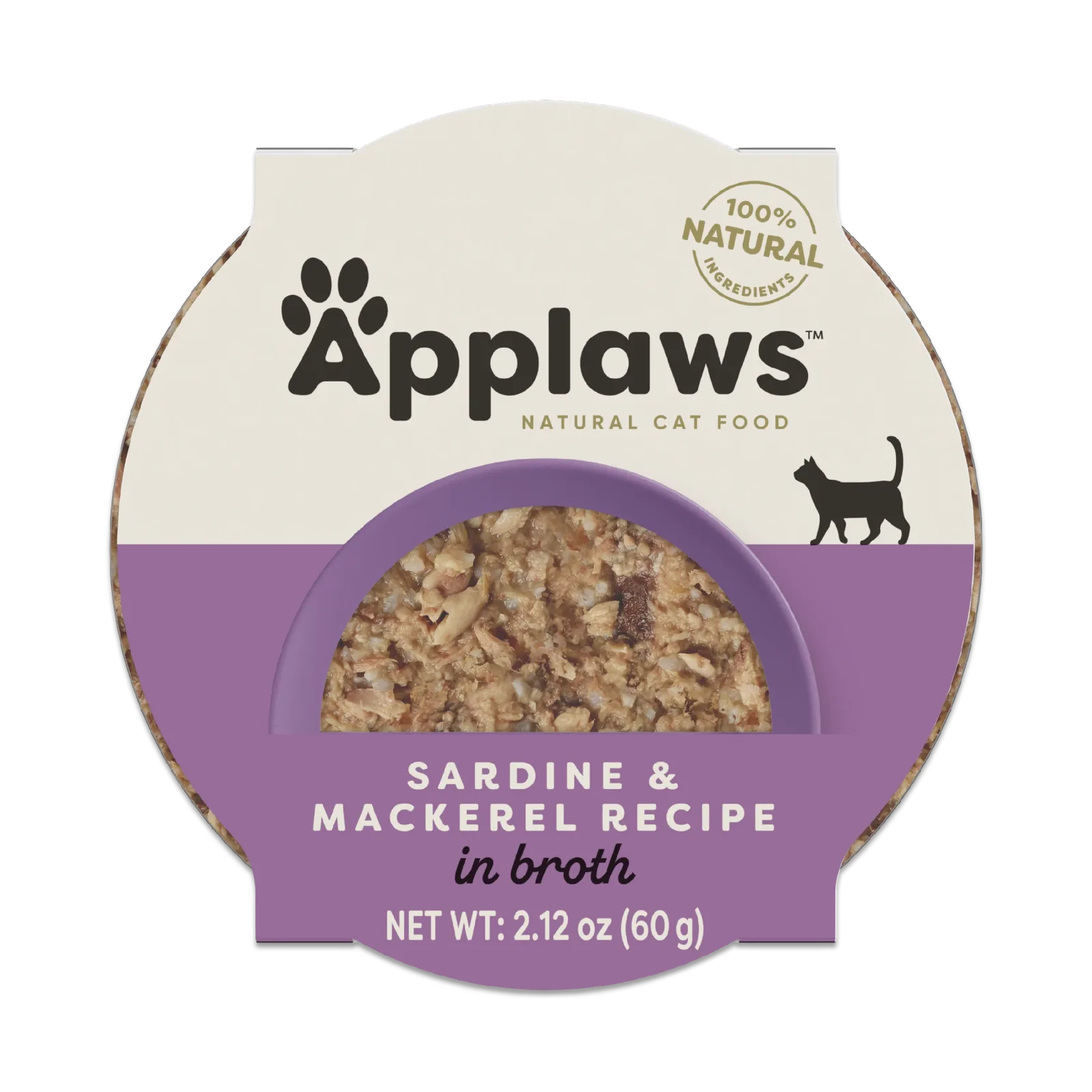 Applaws Cat Pot 2.12oz Sardine with Mackerel