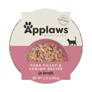 Applaws Cat Pot 2.12oz Tuna Fillet with Shrimp