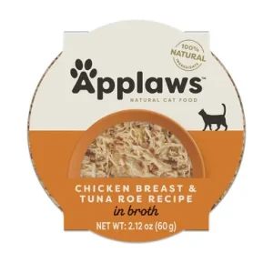 Applaws Chicken Breast & Tuna Roe Recipe in Broth Wet Cat Food