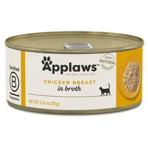 Applaws Natural Cat Food Chicken Breast in Broth 2.47 oz.