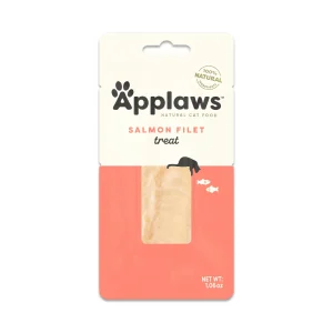 Applaws Salmon Fillet Pouch Cat Treat 1.06oz