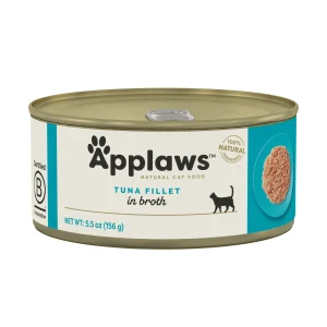 Applaws Tuna Fillet in Broth Wet Cat Food 5.5oz Can