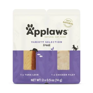 Applaws Tuna Loin with Chicken Fillet Pouch Cat Treat 1.06oz
