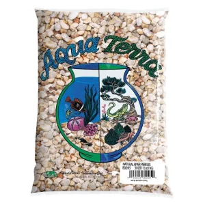 Aqua Terra Premium Fresh Water River Pebbles Aquarium Gravel 6/5 lb