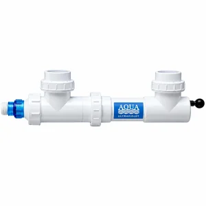 Aqua UV Twist 25 Watt UV Sterilizer With Wiper - White