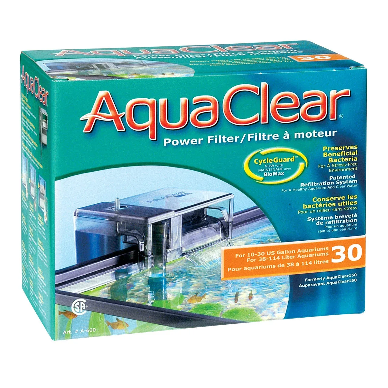 Aquaclear Fluval AC30 Power Filter - Image 2