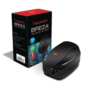 Aquatop BREZA AP-20 Aquarium Air Pump Up to 20gal Black