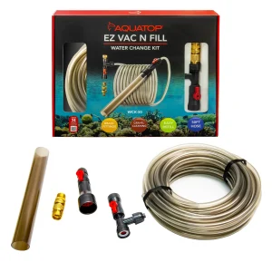 Aquatop EZ Vac-N-Fill Water Change Kit With Brass Fittings 50 ft