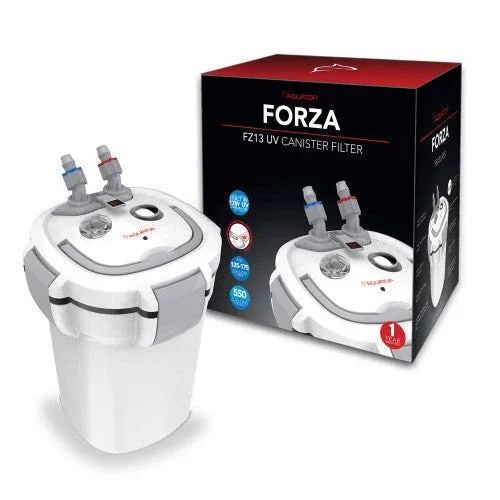 Aquatop FORZA FZ13 Canister Filter with UV Sterilizer White, Grey - Image 2