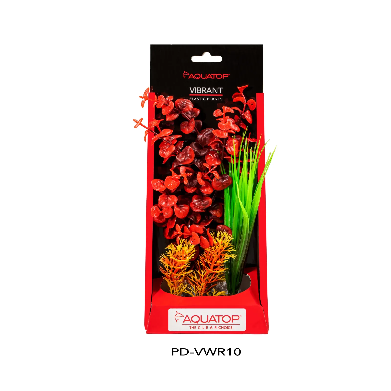 Aquatop Vibrant Wild Plant Red 10 in