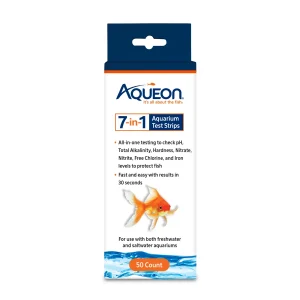 Aqueon 7-in-1 Aquarium Test Strips 50 ct