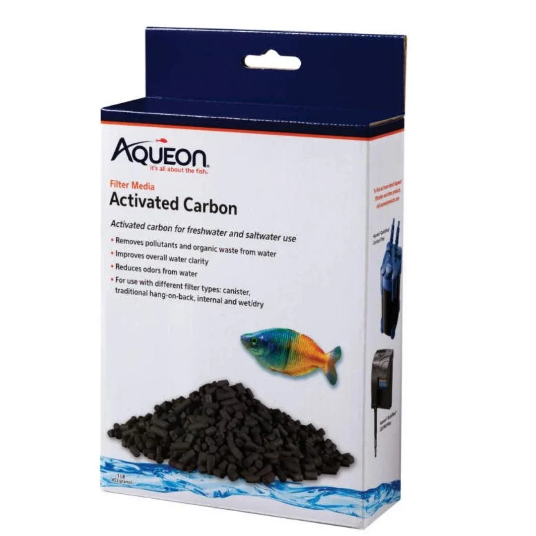 Aqueon Aquarium Filter Media Carbon Media, 1 lb