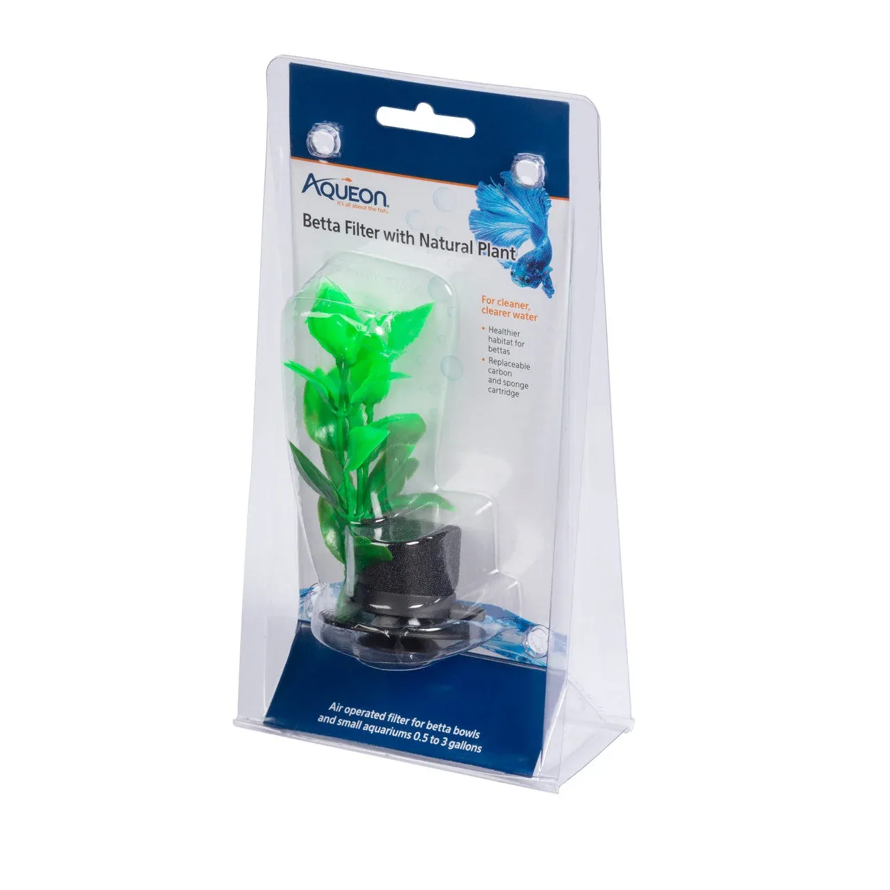 Aqueon Betta Filters Natural Plant One Size