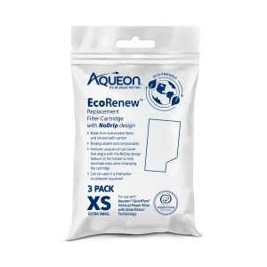 Aqueon EcoRenew Replacement Filter Cartridges Extra Small, 3-pk