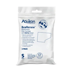 Aqueon EcoRenew Replacement Filter Cartridges Small , 3-pk