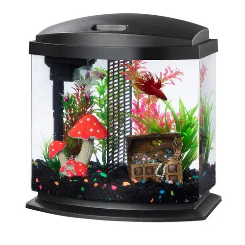 Aqueon LED BettaBow Kit SmartClean Black 2.5 Gallon - Image 2