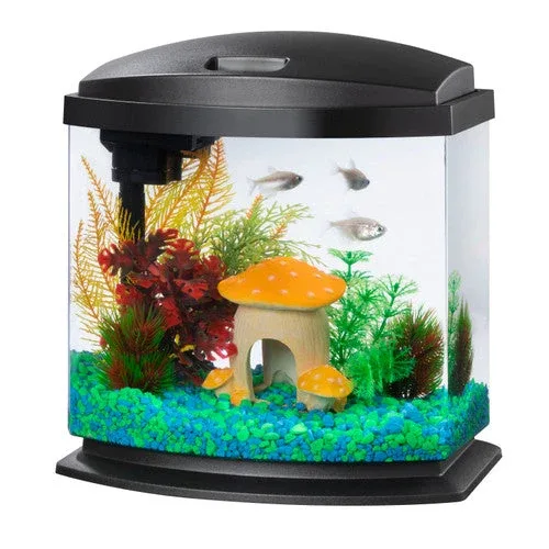 Aqueon LED MiniBow? Kit with SmartClean? Technology Black 2.5 Gallon - Image 2